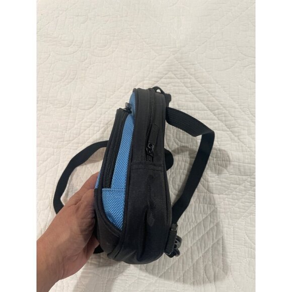 Super Mario Mini Backpack Carrying Case Nintendo DS Blue & black - Picture 3 of 8